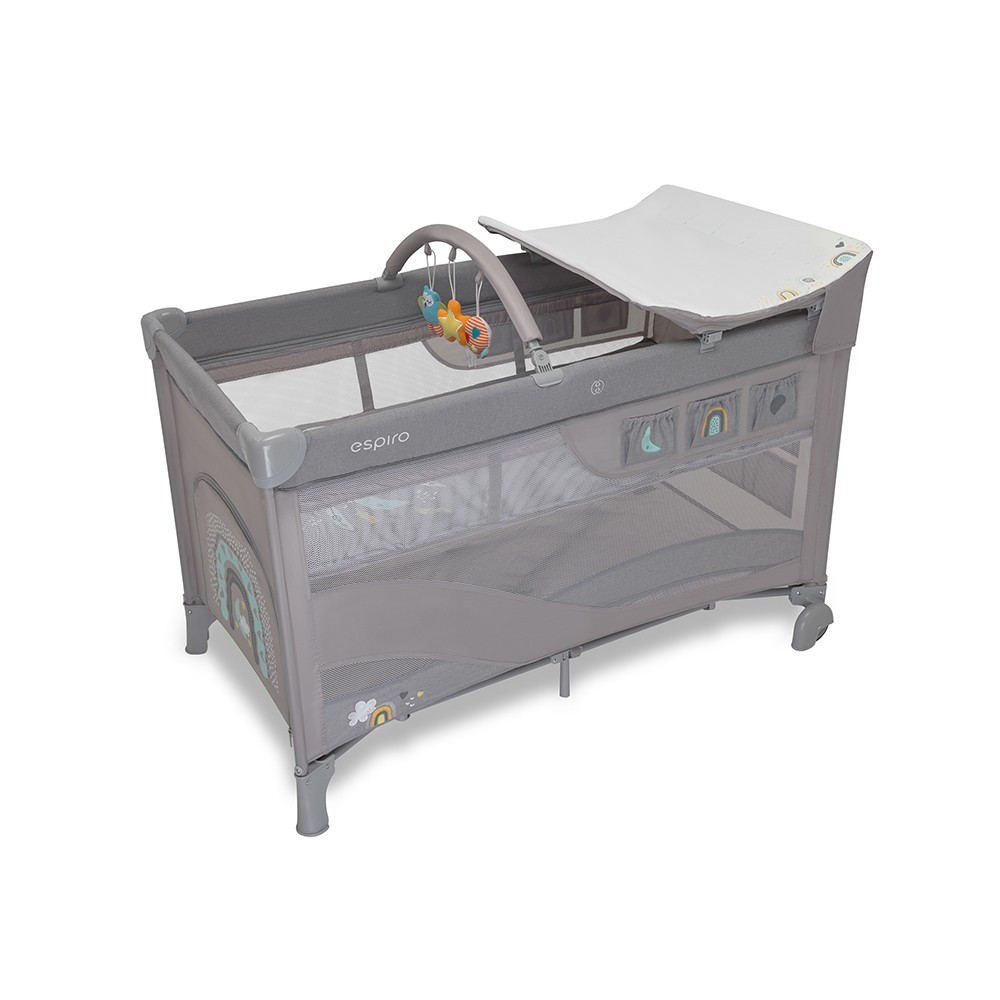 Dream - Kinderbett mit Wickeltisch und Laufgitter in einem